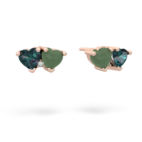 alexandrite-jade  earrings