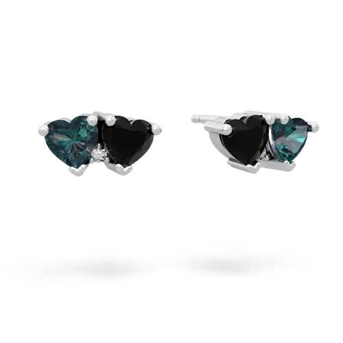 alexandrite-onyx  earrings