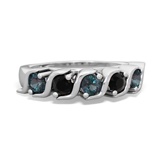 alexandrite-onyx timeless ring