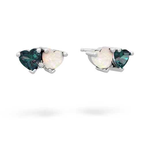 alexandrite-opal  earrings