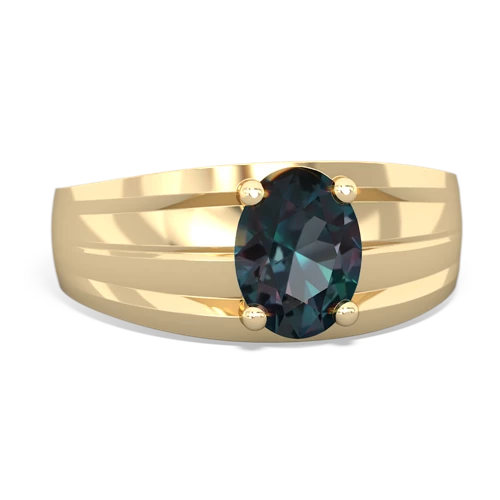 Gorgeous Natural Alexandrite Mens Ring in Different Color
