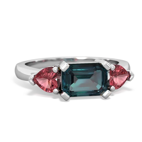 alexandrite-tourmaline timeless ring