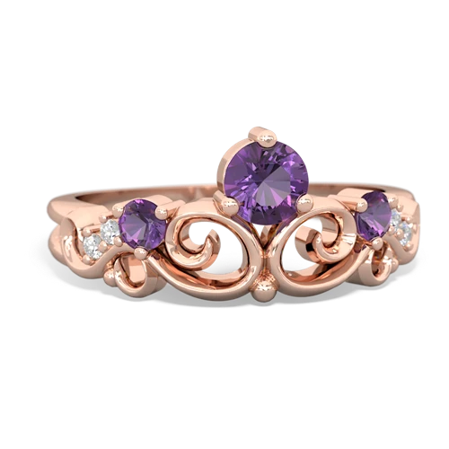aquamarine-lab sapphire crown keepsake ring