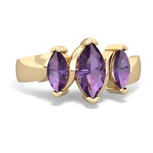 ruby-amethyst keepsake ring