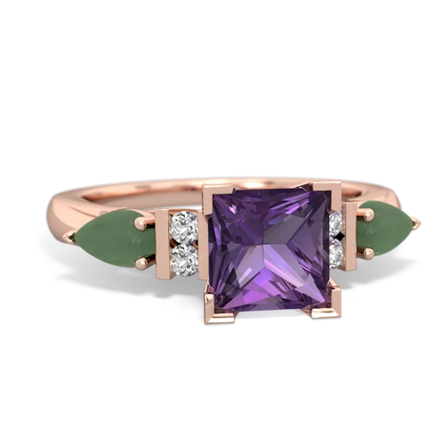 amethyst-jade engagement ring