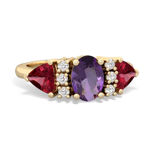 amethyst-lab ruby timeless ring