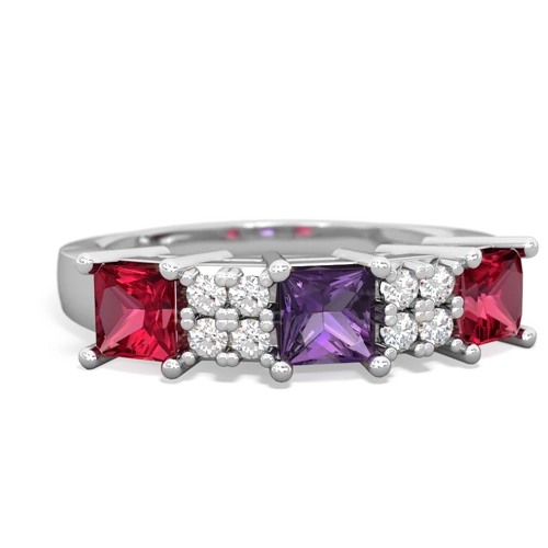 amethyst-lab ruby timeless ring