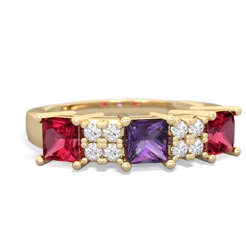 amethyst-lab ruby timeless ring