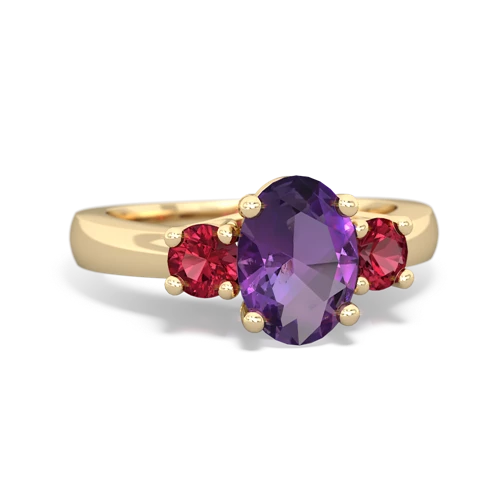 amethyst-lab ruby timeless ring