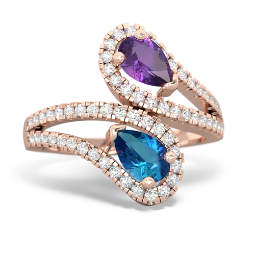 amethyst-london topaz pave swirls ring