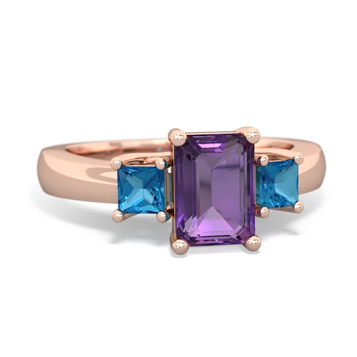 amethyst-london topaz timeless ring