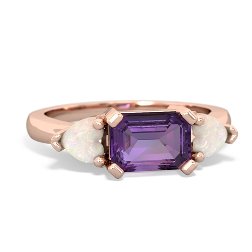 amethyst-opal timeless ring