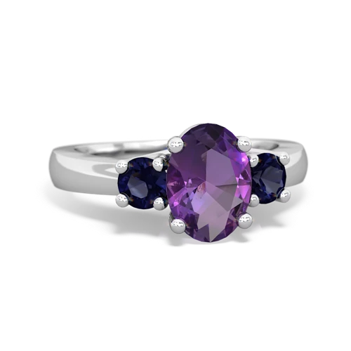 amethyst-sapphire timeless ring