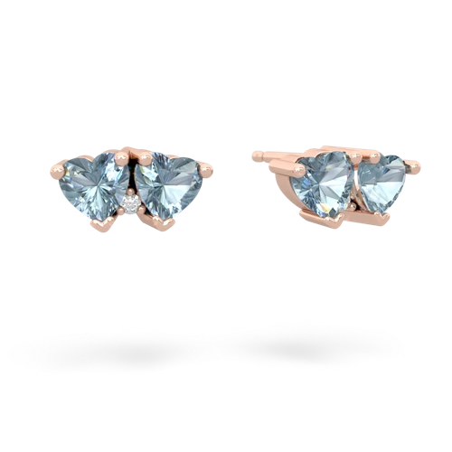 aquamarine-aquamarine  earrings