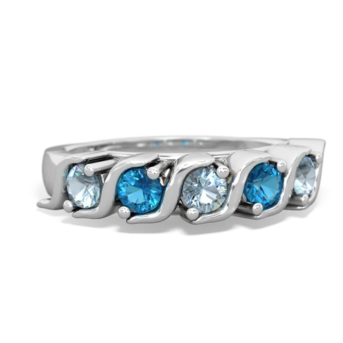 aquamarine-london topaz timeless ring