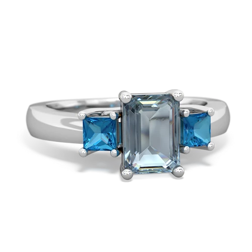 aquamarine-london topaz timeless ring