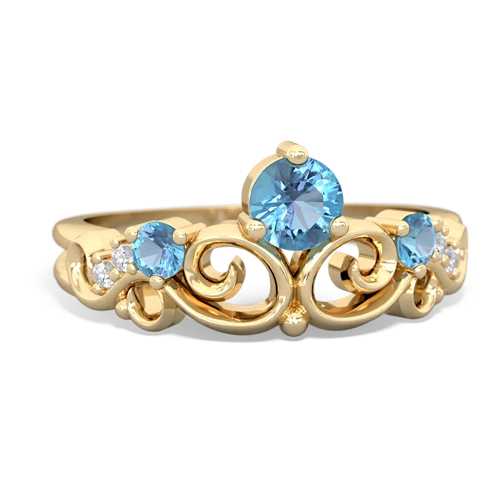 turquoise-emerald crown keepsake ring
