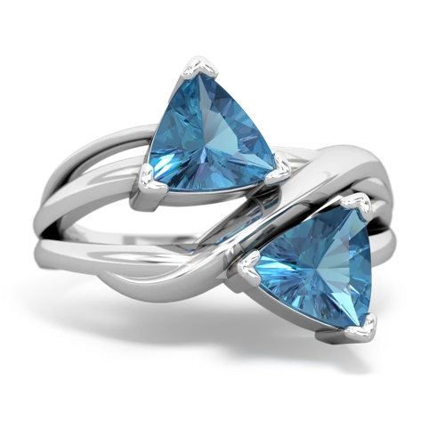 blue topaz-blue topaz filligree ring