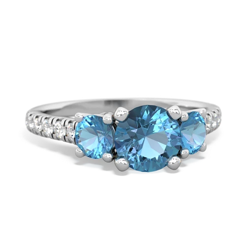 blue topaz-jade trellis pave ring