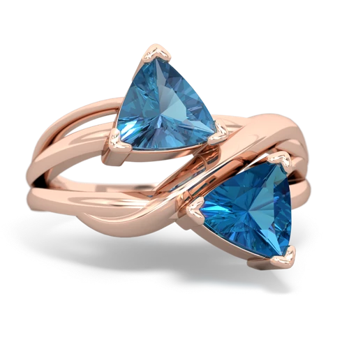 blue topaz-london topaz filligree ring