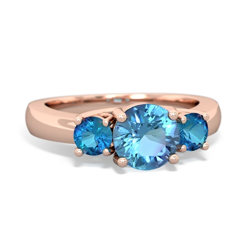 blue topaz-london topaz timeless ring