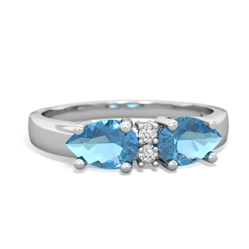 blue topaz timeless ring