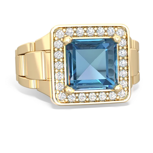 blue topaz watch ring ring