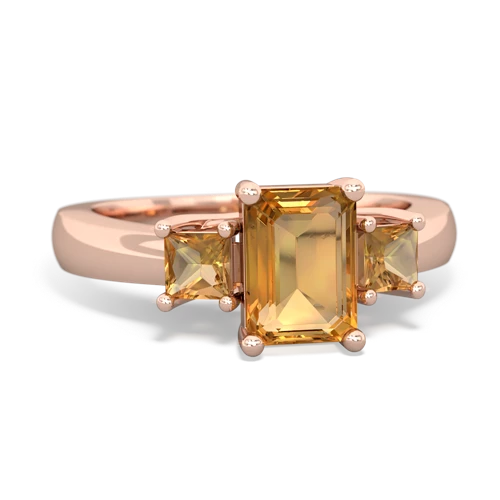 citrine-citrine timeless ring