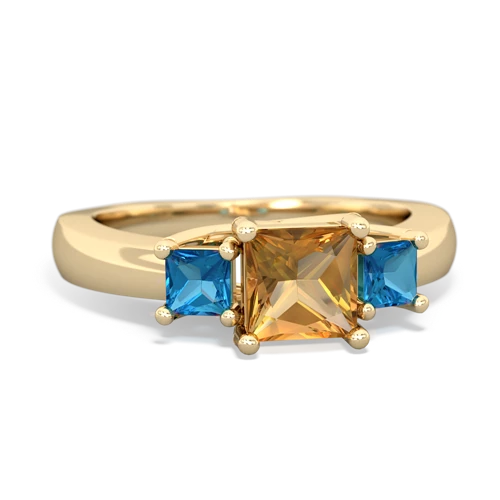 citrine-london topaz timeless ring