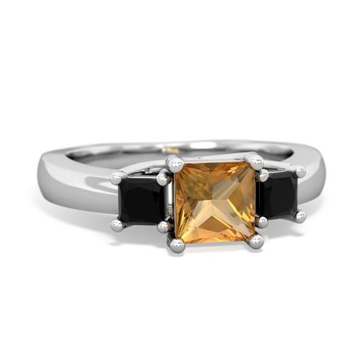 citrine-onyx timeless ring