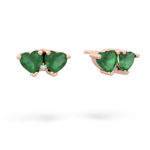 emerald  earrings