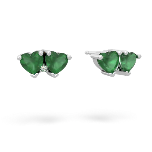 emerald  earrings