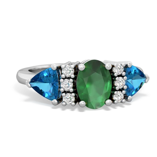 emerald-london topaz timeless ring