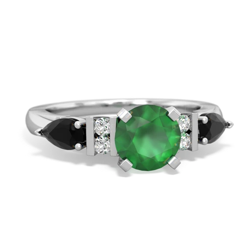 emerald-onyx engagement ring