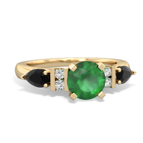 emerald-onyx engagement ring