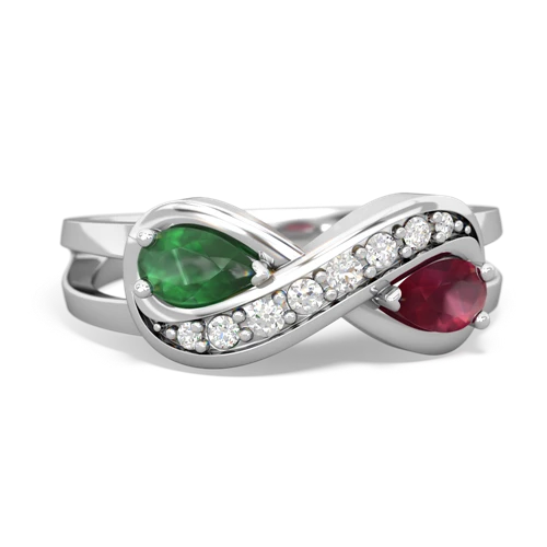 Joyalukkas 22k (916) Yellow Gold, Ruby and Emerald Ring for Girls :  Amazon.in: Fashion