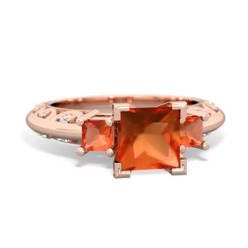tourmaline-amethyst engagement ring