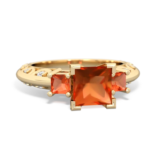 tourmaline-amethyst engagement ring