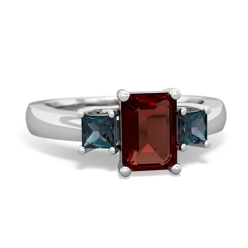 garnet-alexandrite timeless ring