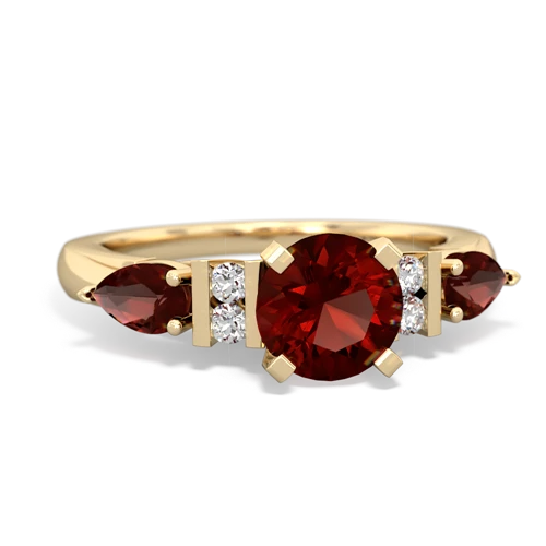ruby-amethyst engagement ring