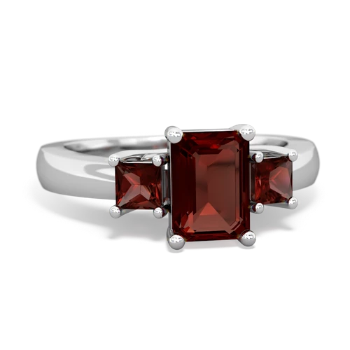 garnet-garnet timeless ring