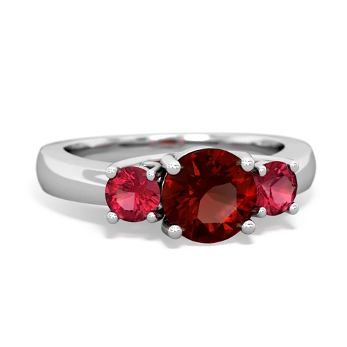 garnet-lab ruby timeless ring