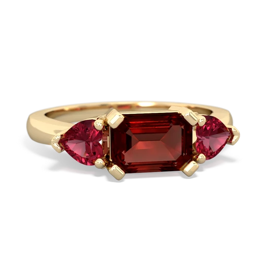 garnet-lab ruby timeless ring