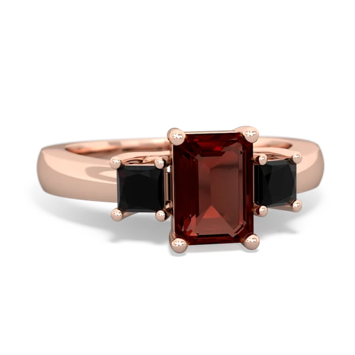 garnet-onyx timeless ring