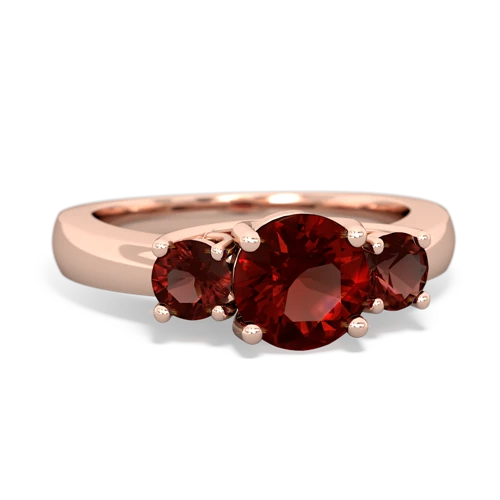 garnet timeless ring