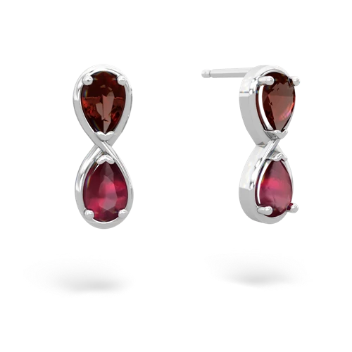 Garnet Ruby Jewelry in 14K Gold | JewelsForMe