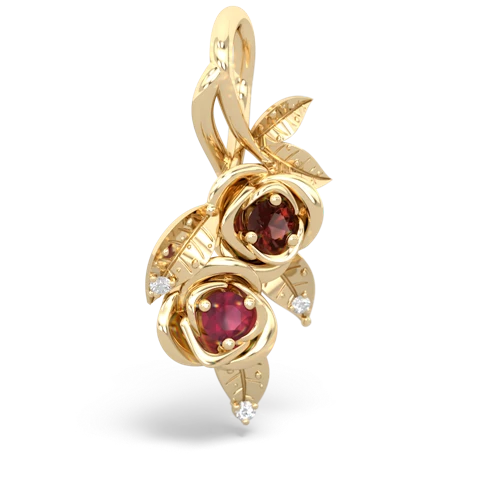 Garnet Ruby Jewelry in 14K Gold | JewelsForMe