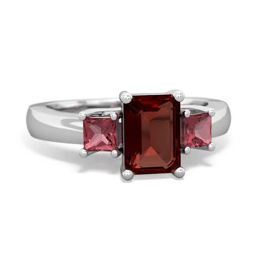 garnet-tourmaline timeless ring