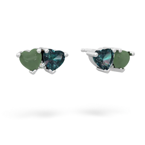 jade-alexandrite  earrings