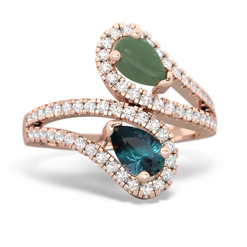 jade-alexandrite pave swirls ring